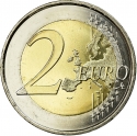 2 Euro 2015-2021, KM# 1328, Spain, Felipe VI