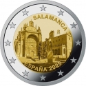 2 Euro 2025, Spain, Felipe VI, UNESCO World Heritage, Salamanca