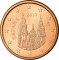 1 Euro Cent 2010-2023, KM# 1144, Spain, Juan Carlos I, Felipe VI