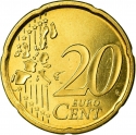20 Euro Cent 1999-2006, KM# 1044, Spain, Juan Carlos I