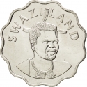 20 Cents 1996-2005, KM# 50, Swaziland (eSwatini), Mswati III
