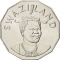 50 Cents 1996-2007, KM# 52, Swaziland (eSwatini), Mswati III