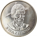 1 Lilangeni 1981, KM# 32, Swaziland (eSwatini), Sobhuza II, Food and Agriculture Organization (FAO), World Food Day