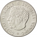 1 Krona 1968-1973, KM# 826a, Sweden, Gustaf VI Adolf