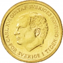 10 Kronor 1991-2000, KM# 877, Sweden, Carl XVI Gustaf