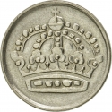 10 Öre 1952-1962, KM# 823, Sweden, Gustaf VI Adolf