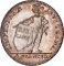 4 Franchi 1814, KM# 6, Ticino, Without star (Bern Mint)
