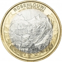10 Francs 2023, KM# 199, Switzerland, Swiss Glaciers, Rosenlaui Glacier