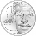 20 Francs 2022, KM# 196, Switzerland, 50th Anniversary of Death of Mani Matter