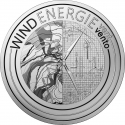 20 Francs 2023, Switzerland, Energy of the Future, Windenergie