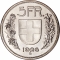5 Francs 1924-1928, KM# 38, Switzerland