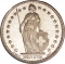 2 Francs 1874-1967, KM# 21, Switzerland