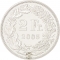 2 Francs 1968-2024, KM# 21a, Switzerland, With mintmark