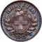 2 Rappen 1850-1941, KM# 4, Switzerland