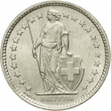 1/2 Franc 1875-1967, KM# 23, Switzerland