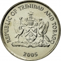 10 Cents 1976-2017, KM# 31, Trinidad and Tobago