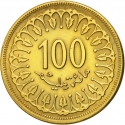 100 Millimes 1960-2018, KM# 309, Tunisia