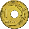 1 Kuruş 1947-1951, KM# 881, Turkey