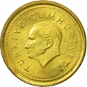 5000 Lira 1995-2001, KM# 1029, Turkey