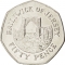 50 Pence 1998-2016, KM# 108, Jersey, Elizabeth II