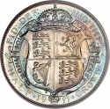 1/2 Crown 1911-1919, KM# 818.1, United Kingdom (Great Britain), George V