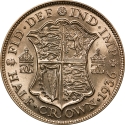1/2 Crown 1927-1936, KM# 835, United Kingdom (Great Britain), George V