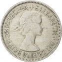 1/2 Crown 1953, KM# 893, United Kingdom (Great Britain), Elizabeth II