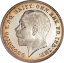 1 Crown 1935, KM# 842, United Kingdom (Great Britain), George V, 25th Anniversary of the Accession of George V to the Throne, Silver Jubilee