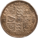 1 Florin 1848-1849, KM# 745, United Kingdom (Great Britain), Victoria