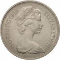 10 New Pence 1968-1981, KM# 912, United Kingdom (Great Britain), Elizabeth II