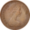 1/2 New Penny 1971-1981, KM# 914, United Kingdom (Great Britain), Elizabeth II