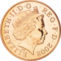 2 Pence 2008-2015, KM# 1108, United Kingdom (Great Britain), Elizabeth II