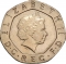 20 Pence 2008, KM# 1122, United Kingdom (Great Britain), Elizabeth II