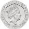 20 Pence 2015-2022, KM# 1336, United Kingdom (Great Britain), Elizabeth II, 2022: 40th anniversary of 20 Pence privy mark