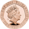 20 Pence 2015-2022, KM# 1336b, United Kingdom (Great Britain), Elizabeth II, Charles III