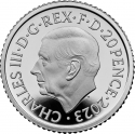 20 Pence 2023, United Kingdom (Great Britain), Charles III, Britannia