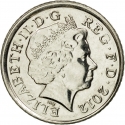 5 Pence 2011-2015, KM# 1109d, United Kingdom (Great Britain), Elizabeth II