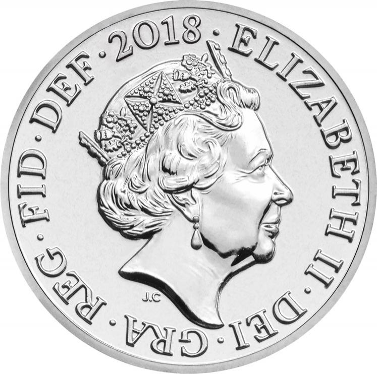 5 Pence 2015-2022, KM# 1334, United Kingdom (Great Britain), Elizabeth II