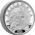 5 Pence 2021, United Kingdom (Great Britain), Elizabeth II, Britannia