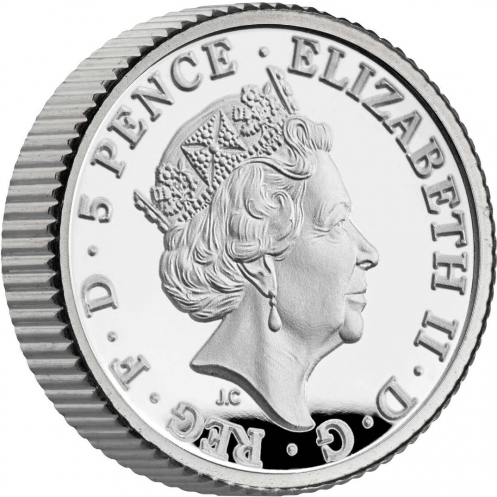 5 Pence 2022, United Kingdom (Great Britain), Elizabeth II, Britannia