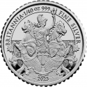 5 Pence 2023, United Kingdom (Great Britain), Charles III, Britannia