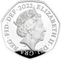 50 Pence 2015-2022, KM# 1337a, United Kingdom (Great Britain), Elizabeth II, Charles III