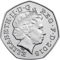 50 Pence 2015, Sp# H39, United Kingdom (Great Britain), Elizabeth II, 75th Anniversary of the Battle of Britain