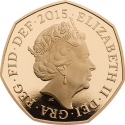 50 Pence 2015, KM# 1338b, United Kingdom (Great Britain), Elizabeth II, 75th Anniversary of the Battle of Britain