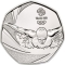 50 Pence 2016, KM# 1375, United Kingdom (Great Britain), Elizabeth II, Team GB, Rio 2016 Summer Olympics