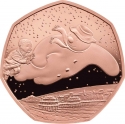 50 Pence 2018, KM# 1559b, United Kingdom (Great Britain), Elizabeth II, The Snowman, 40th Anniversary