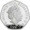 50 Pence 2018, KM# 1559a, United Kingdom (Great Britain), Elizabeth II, The Snowman, 40th Anniversary