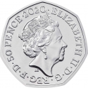 50 Pence 2020, Sp# H91, United Kingdom (Great Britain), Elizabeth II, The Snowman