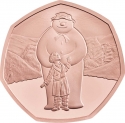 50 Pence 2019, Sp# H79, United Kingdom (Great Britain), Elizabeth II, The Snowman