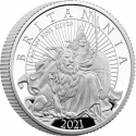 50 Pence 2021, Sp# BSD22, United Kingdom (Great Britain), Elizabeth II, Britannia